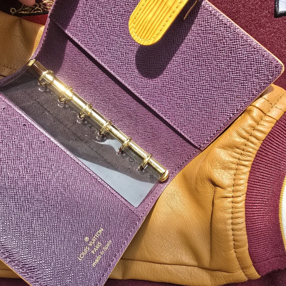 Authentic Louis Vuitton Mustard Yellow Agenda Wallet - Picture 11 of 12